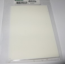 ����� thin fly foam 2 mm white Hareline